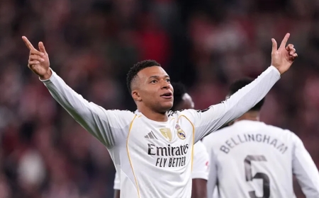 Kylian Mbappé mu nzira zo gukuraho agahigo ka Cristiano Ronaldo muri Real Madrid kamaze imyaka 12