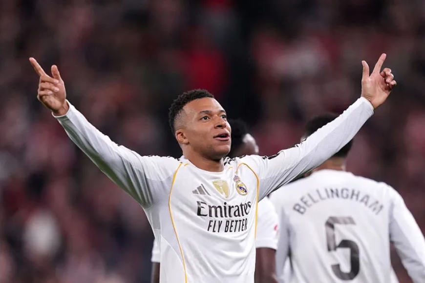Kylian Mbappé mu nzira zo gukuraho agahigo ka Cristiano Ronaldo muri Real Madrid kamaze imyaka 12