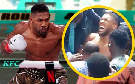 Anthony Joshua yasezerewe mu bitaro nyuma yo kurokoka impanuka y’imodoka yahitanye inshuti ze ebyiri