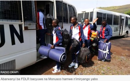 MONUSCO 'yohereje' mu Rwanda abarwanyi 15 bahoze muri FDLR