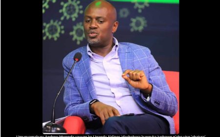 Andrew Mwenda yavuze ko abayobozi ba Uganda Airlines ari ‘abajura’