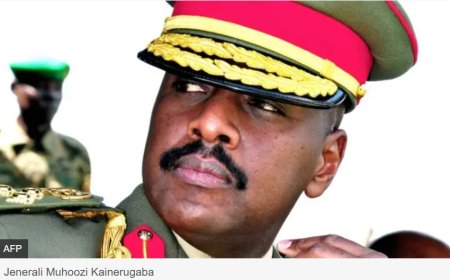 Jeneral Muhoozi yateje impaka ku mbuga nkoranyambaga kubyo ashinja Ambasade ya Amerika muri Uganda