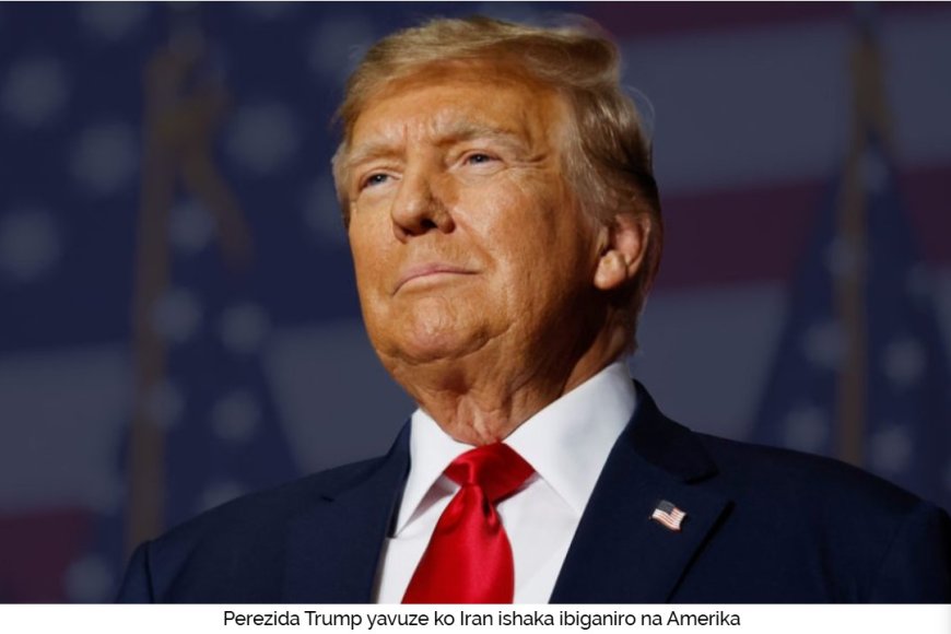 Iran yaciye bugufi itangira gushaka ibiganiro na Amerika