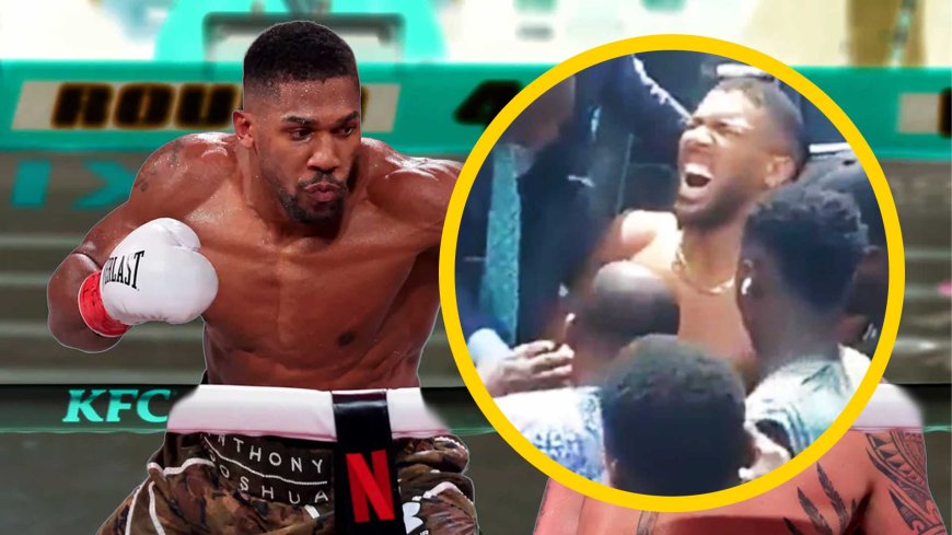 Anthony Joshua yasezerewe mu bitaro nyuma yo kurokoka impanuka y’imodoka yahitanye inshuti ze ebyiri