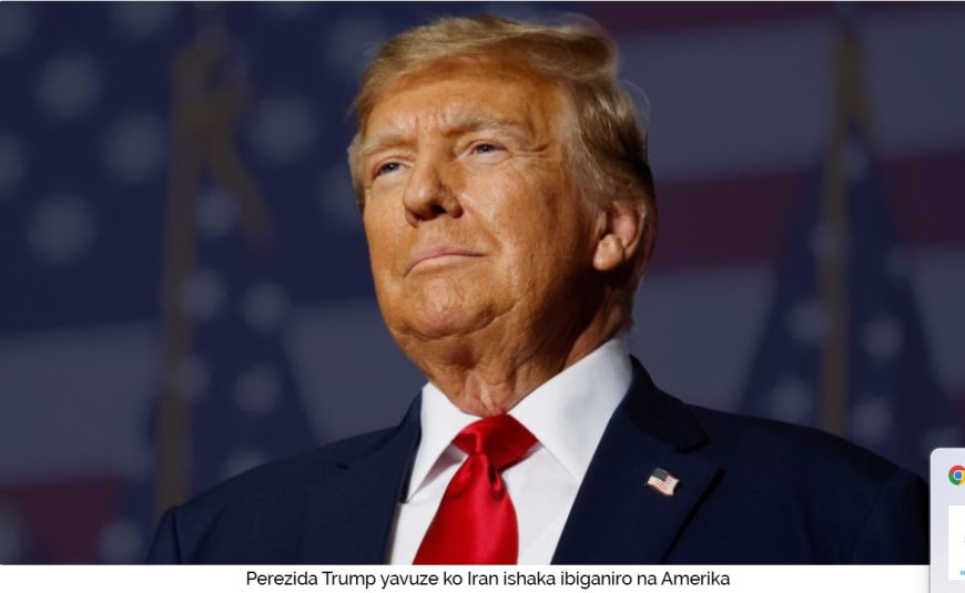 Iran yaciye bugufi itangira gushaka ibiganiro na Amerika