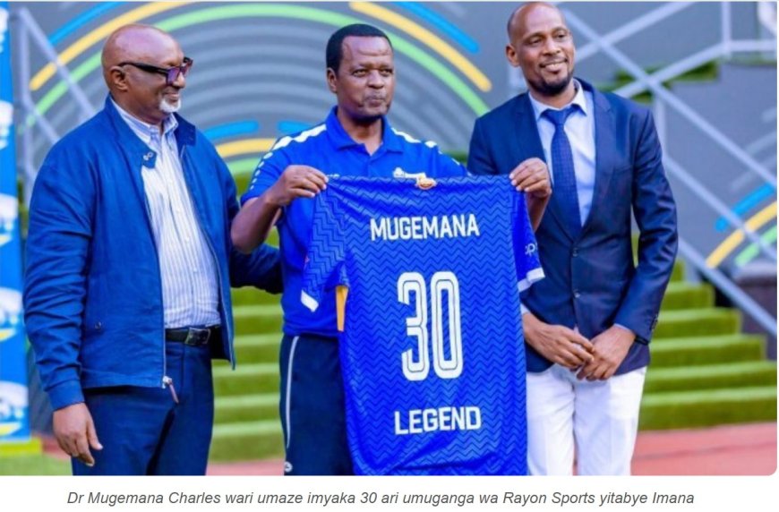 Dr. Mugemana wari umuganga wa Rayon Sports yitabye Imana