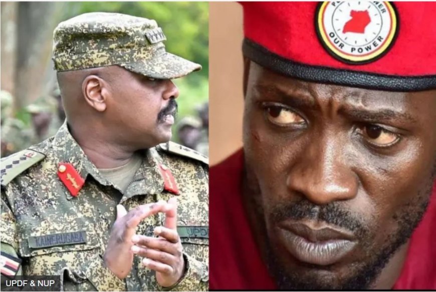 Gen Muhoozi 'ntiyishimiye' ko bishe abantu ba NUP 22 gusa, ati "Uwa 23 ni" Bobi Wine