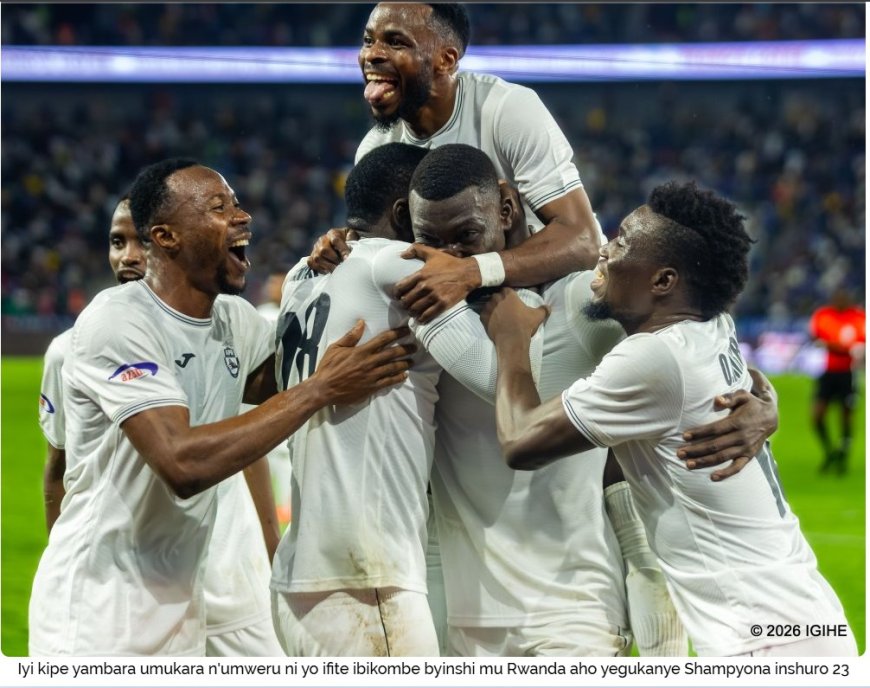 APR FC ntikibona ku rwego rw’amakipe yo mu Rwanda