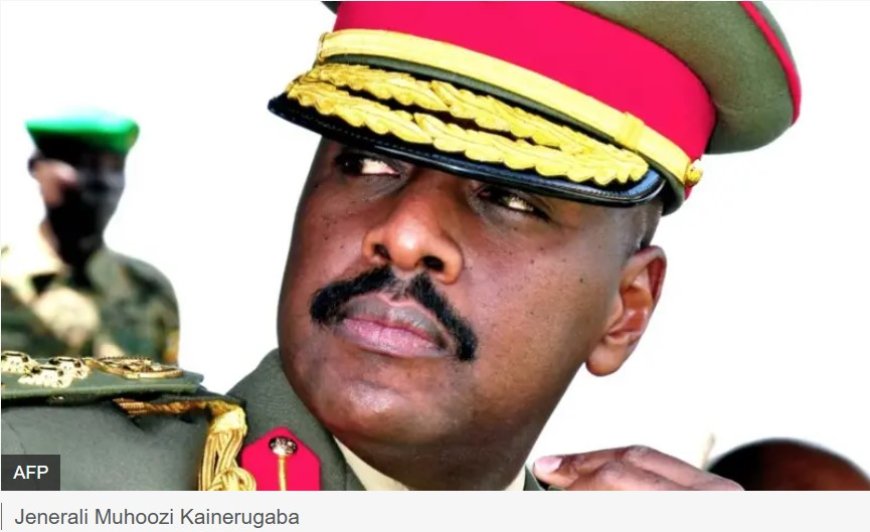 Jeneral Muhoozi yateje impaka ku mbuga nkoranyambaga kubyo ashinja Ambasade ya Amerika muri Uganda