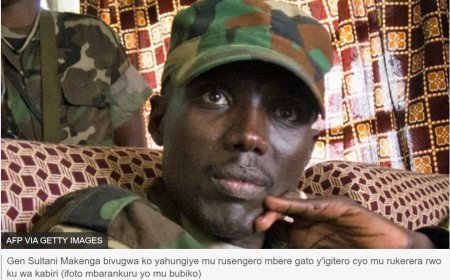 Gen Sultani Makenga 'yarokotse' igitero cya 'drone' cyiciwemo abantu nibura icyenda