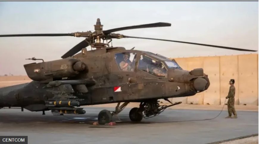 Amerika yerekanye amafoto ya kajugujugu zakoze igitero giherutse mu Burasirazuba bwo Hagati