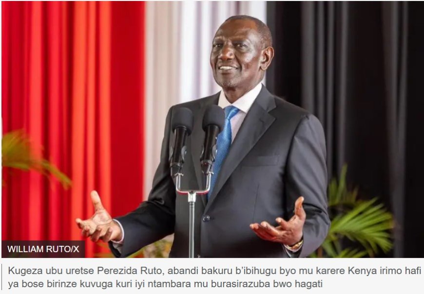 Perezida Ruto wa Kenya yanenzwe nyuma yo kwamagana ibitero bya Iran ntiyamagane ibya US na Israel kuri Iran